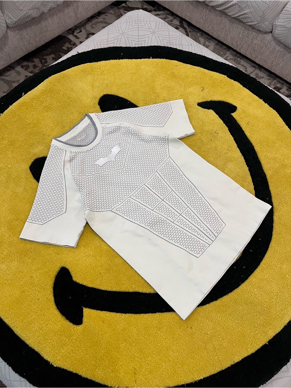 YoungLA Batman Off-White Compression Tee Size Large